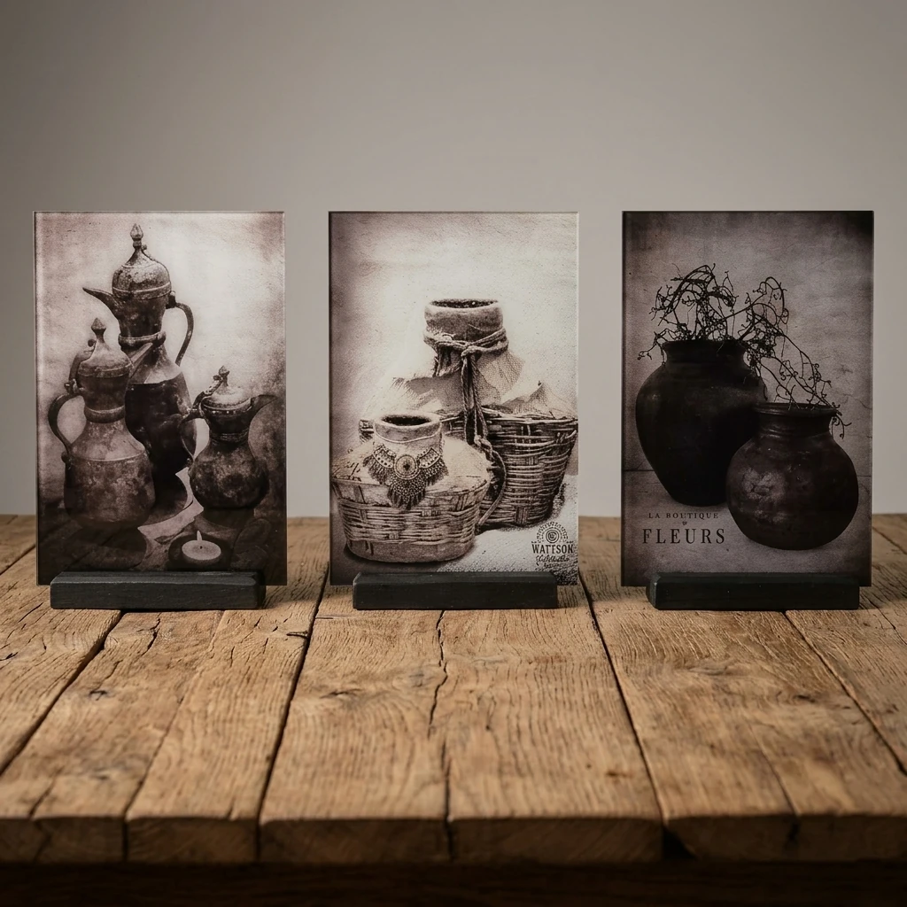 Luxe Schilderij op Glas – Glazen Wanddecoratie
