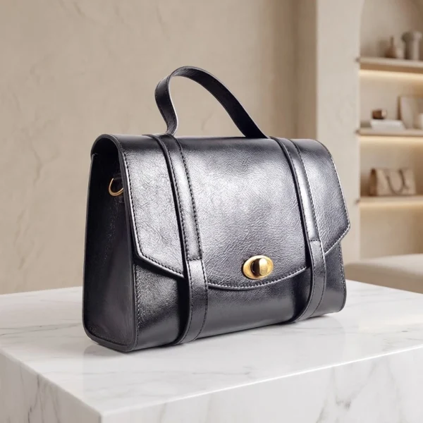 Vera Pelle Handtas Colobraro zwart